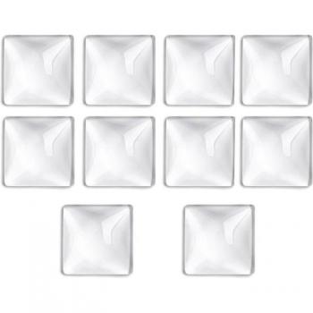 Cabochon-Accessoires 10/16 Stück – 20 mm Mini‑Tablett Basis