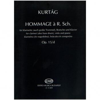 Partitions classique EMB (Editio Musica Budapest) KURTAG G.