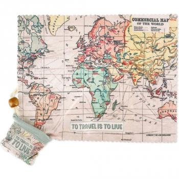 Paño limpiador de lentes Legami Travel con diseño portátil y suave para pulir