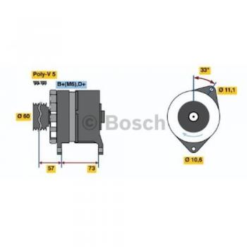 Bosch 0 986 037 130 Kompakt-Stromerzeuger