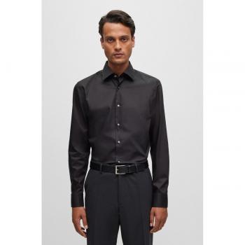 Chemise Casual H-Hank-Kent C1-214 Noir Taille 44