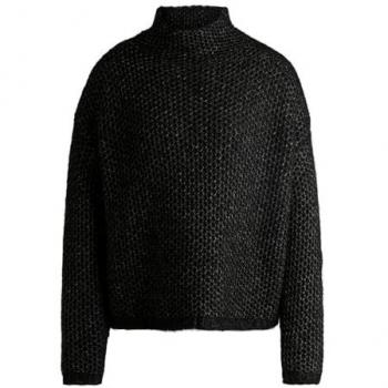 HUGO Pullover mit Stehkragen 'Safineynny'