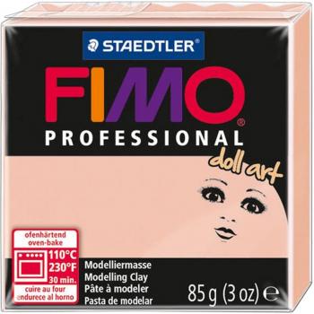Pasta modellabile professionale per bamoline STAEDTLER FIMO, tonalità rosa opacizzato, panetto 85g