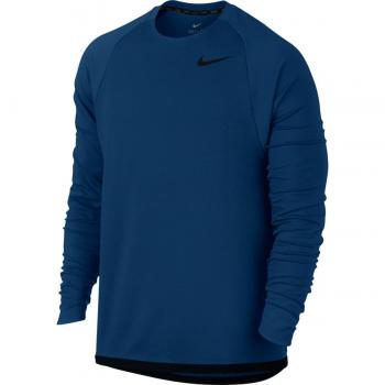 Camiseta de Manga Larga Nike Hombre Dry Hybd Hypr Flc Azul