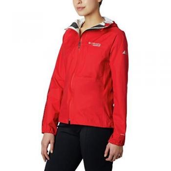 Damen Rogue Runner Columbia Windjacke – Rot Spark – S