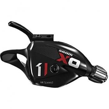 Leva Cambio SRAM X01 Trigger, 11V, Rosso/Nere con Morsetto
