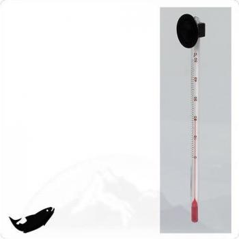 Dünnes Glas-Thermometer 0-42°C