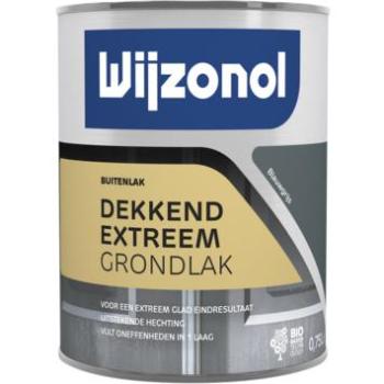 Dekkingsprestatie Grondverf Blauwe Grijs Wijzonol 750 ml