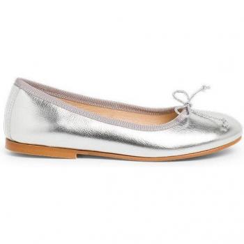 Ballerines Enfant Cuir Métallisé Pisamonas