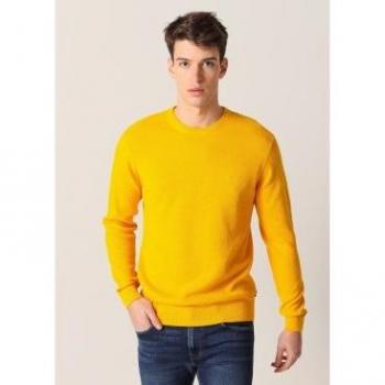 Maglione Giallo Six Valves Taglia S