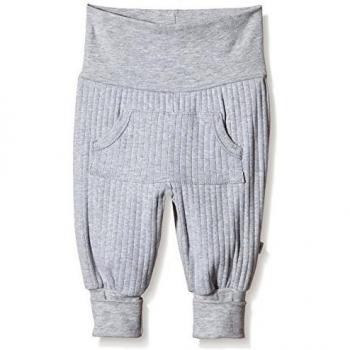 Musli by Green Cotton Pantalones de Bebé para Niñas Gris