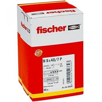 6x40/7 P Nail Anchor Set of 50