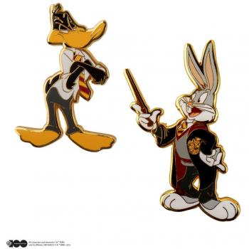 Pines Metálicos de Bugs Bunny y Pato Lucas