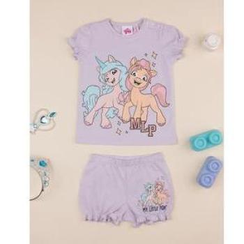 Kit Pijama Lilás com Tema Little Pony
