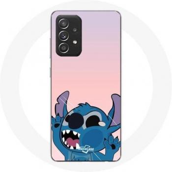 Samsung Galaxy A33 5G Case with Stitch the Nose in Pink