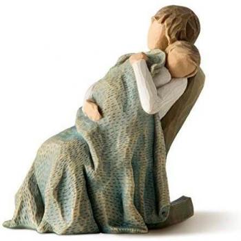 Statua Willow Tree La Copertina in Resina, Design di Susan Lordi, 14 cm