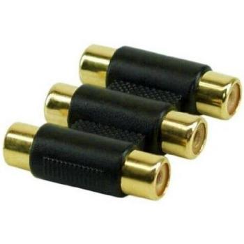 InLine Audio/Video Adapter (Analog -> Analog), Audio Adapter, Schwarz