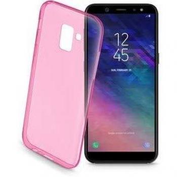 Funda Bumper Rosa Cellularline para Galaxy A6 (2018)