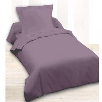 Housse de couette Today 100% Coton 57 Fils, Figue, 140 x 200 cm