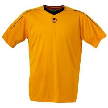 UhlSport Trikot Stream II – Orange/Schwarz, Langarm, L