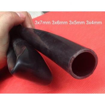 3mm Black Silicone Tube