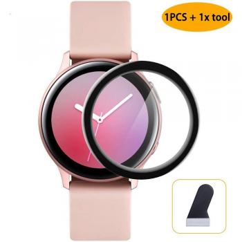 Full Coverage Soft Glass Screen Protector for Samsung Galaxy Watch Active 2