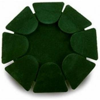 Green Flock Golf Putting Cup with Metal Hole-in-One Design