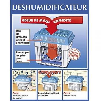 Recharge 2 kg pour Déshumidificateur Wenko