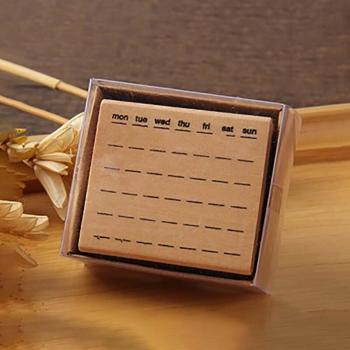 Kit de Tampons en Bois pour Scrapbooking