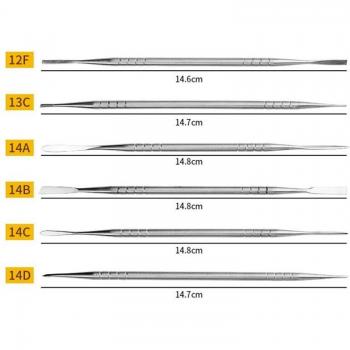 Edelstahl-Tonne Skulpturen-Toolset – 10‑teilige DIY-Keramik-Zubehörlinie