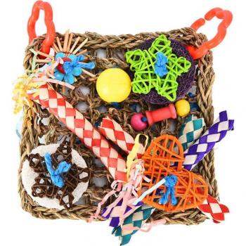 Bird Hanging Toy Fine Crafts Bird Climbing Net for African Grey Parrot