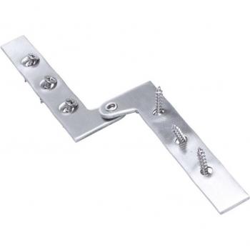 100mm x 16mm 360 Degree Stainless Steel Hinge