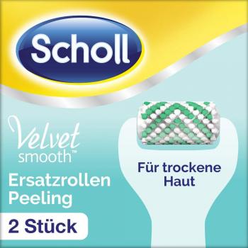 Scholl Velvet Smooth Peelingrolle, Ersatz für Scholl Pedi Pro Hornhautentferner