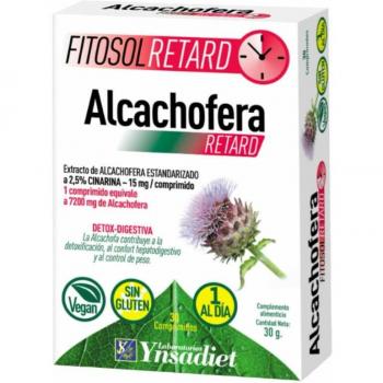 Alcachofera Fitosol Retard 30 comprimidos Ynsadiet