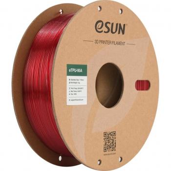 ESUN eTPU-95A 1 kg Transparent Red 3D Filament