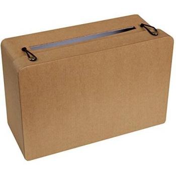 Urne de mariage Kraft 24 x 16 x 10 cm