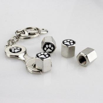 4pcs Tire Valve Stem Caps Set for Chevrolet Captiva Niva Aveolacetti Sonic Spark Cruz