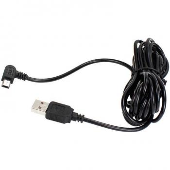 Cable USB para GPS, Conector Tipo A a Mini 5 Pines Ángulo Recto, 3.5m