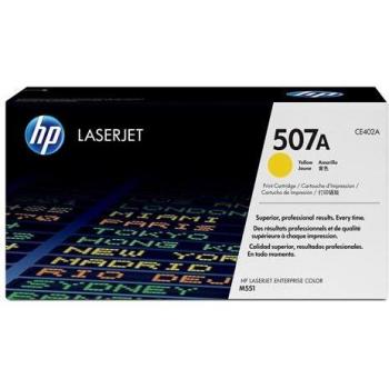 HP 507A Cartucho de Tóner Amarillo