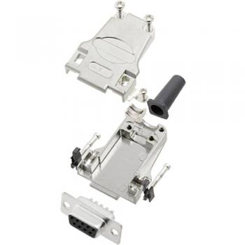 TRU COMPONENTS Kit d'embase SUB-D 9 pôles 180°