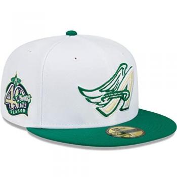 New Era Fitted Cap 59Fifty Jubiläum Los Angeles Angels (Weiß)