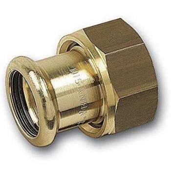 Semigiunto Pressurato Piatto Rame 28x11/4 – Purapress 8359G