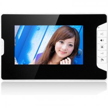 7 inch RFID Video Intercom with 1000TVL Camera and Door Lock