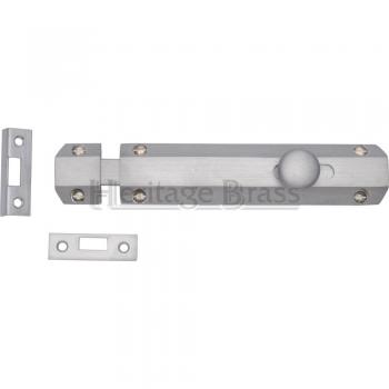 200 mm Forged Flat Bolt, Polished Chrome