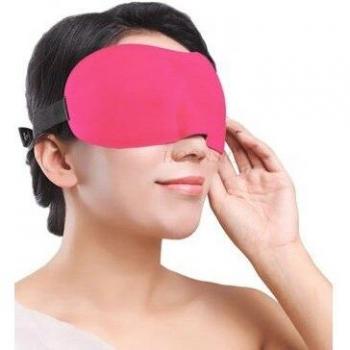 Comfortable 3D Eye Mask with Light Blocking and Earplugs