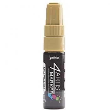 Pébéo 580255 4Artist Marqueur Aluminium Or 8 mm