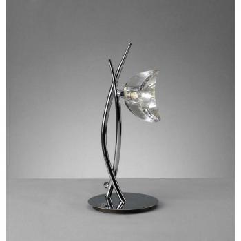 Single Light G9 Eclipse Table Lamp in Polished Chrome