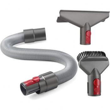 Accessoires Dyson V7 V8 V10 V11 (tuyau d'extension + outil matelas + brosse rigide)