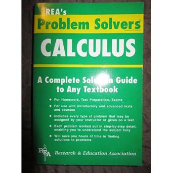 Calculus Problem Solver (Problem Solvers Solution Guides)
