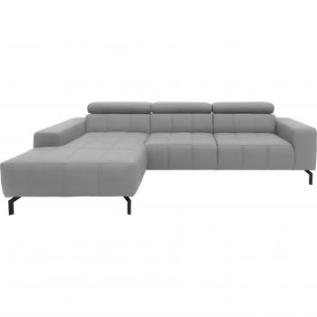Ecksofa Cunelli von DOMO COLLECTION, grau